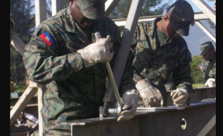 Irma, le Corps du Génie Militaire de l’Armée d’Haïti mobilisé