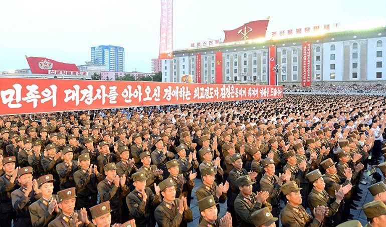 4,7 Millions de volontaires nord-coréens prêts à anéantir «l’empire pervers» de Trump
