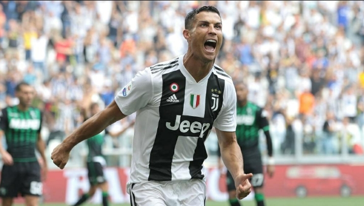 Cristiano Ronaldo ouvre son compteur face à Sassuolo