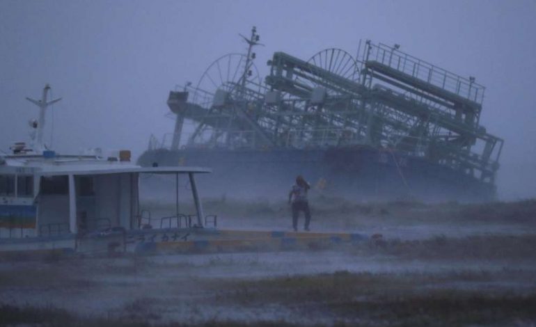 Des centaines de victimes par le typhon trami au Japon