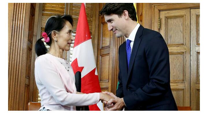 La nationalité d’honneur d’Aung San Suu Kyi a été retirée par le parlement canadien