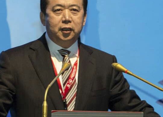 Disparition du Patron d’Interpol, Meng Hongwei