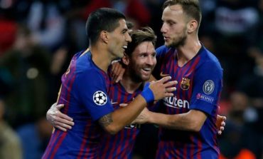 Le Barça s'impose à Wembley, Messi voit double