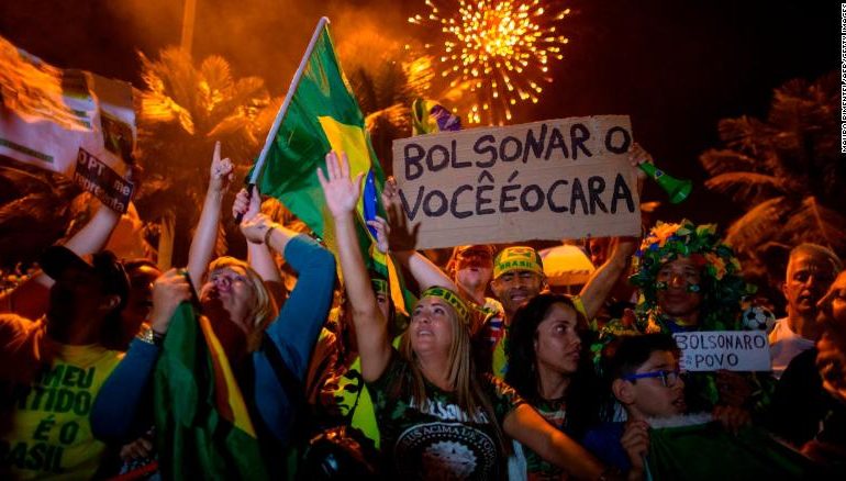 Bolsonaro surnommé le « Trump Brésilien » a remporté les elections