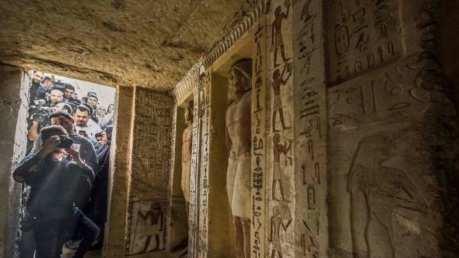 Une tombe de plus de 4.400 ans découverte en Égypte