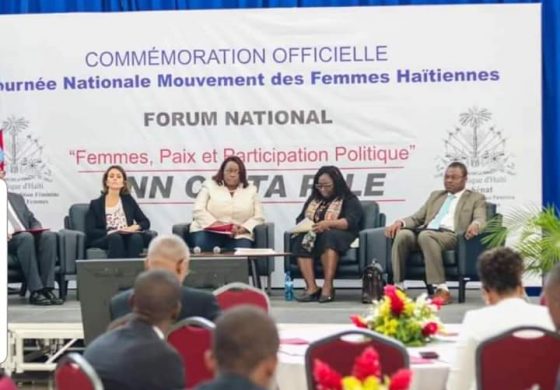 Célébration de la journée nationale du mouvement de la femme haïtienne