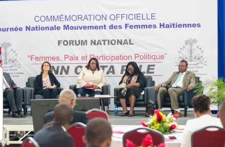 Célébration de la journée nationale du mouvement de la femme haïtienne