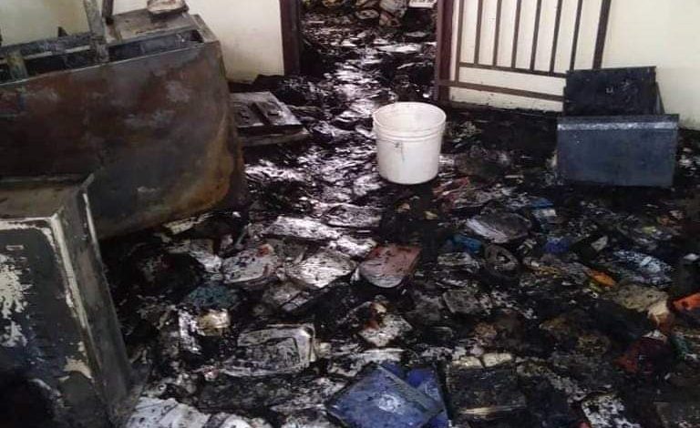 Le lycée national Henry Christophe incendié par des individus non identifiés