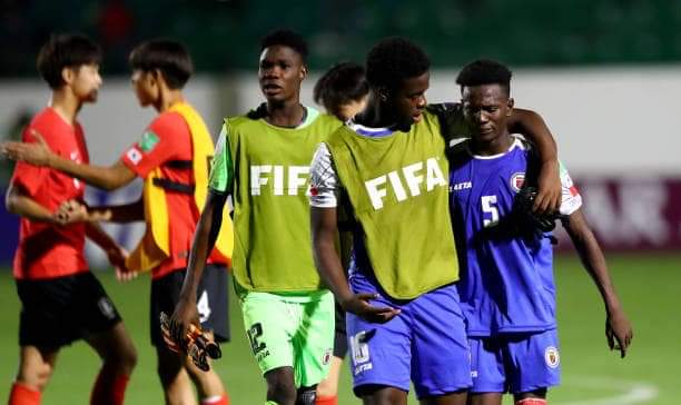 [Coupe du Monde U17] Haïti s’incline pour son premier match