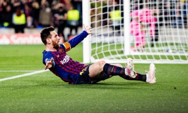 Lionel Messi bat le record de buts de Cristiano Ronaldo marqués en clubs