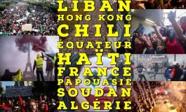L'ébullition du monde au mois d'octobre: Du Chili en passant par Haïti jusqu'au Liban