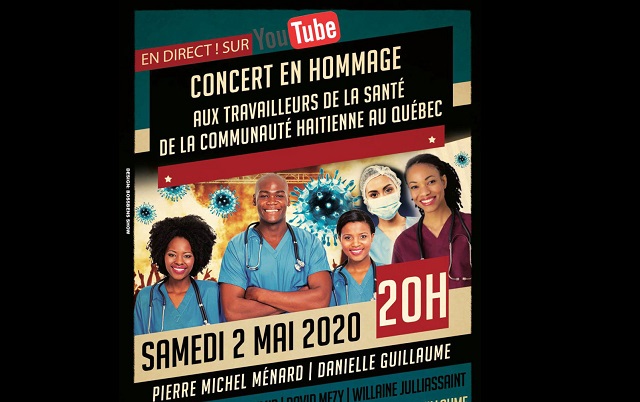 Un concert en hommage aux travailleurs haïtiens de la santé au Québec