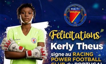 Kerly Théus signe au Racing Power FC du Portugal