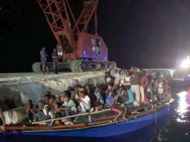 Un groupe de migrants haïtiens interceptés au large de Providenciales