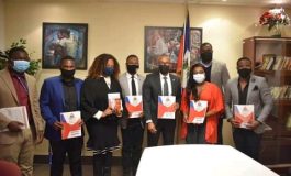 Nouvelle Constitution: le Consul Général d'Haïti à Montréal a reçu l'association NSK