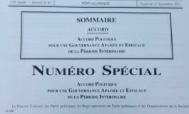 Lyonel Valbrun qualifie d'illégale la parution de l'accord du PM Ariel Henry dans le journal Le Moniteur