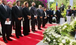 Commémoration du 1er anniversaire de l'assassinat du Président Jovenel Moïse