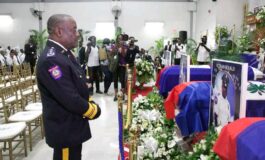 Funérailles des trois policiers assassinés à Pétion-Ville
