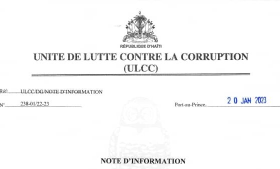 L'ULCC ouvre une enquête sur le patrimoine des Magistrats non certifiés et soupçonnés d'enrichissement illicite