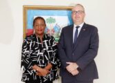 Haïti : la Ministre a.i de la justice rencontre l’Ambassadeur du Canada