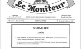 Haïti : le Gouvernement Henry nomme deux nouveaux Directeurs Généraux