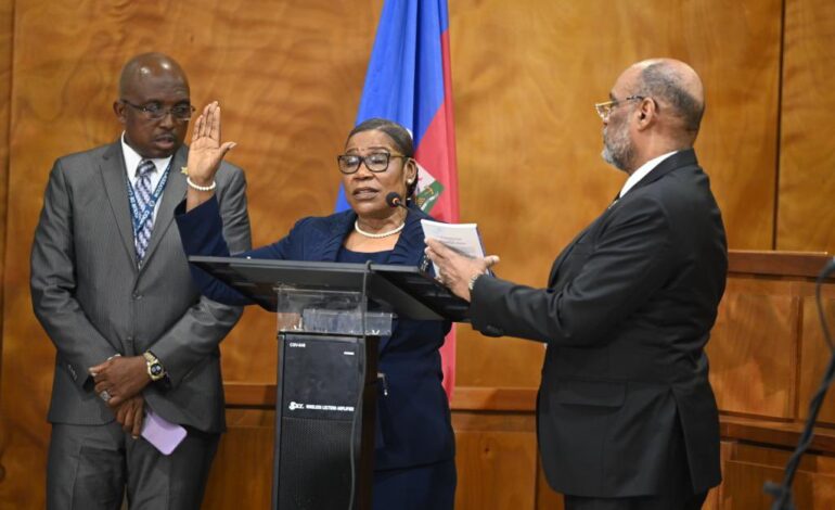 Haïti – Justice : prestation de serment de 8 nouveaux juges à la Cour de Cassation