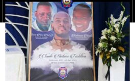 Funérailles des trois policiers tués à Thomassin 