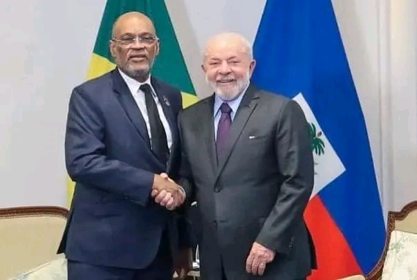 Le PM Ariel Henry rencontre le président brésilien Luiz Inácio Lula da Silva