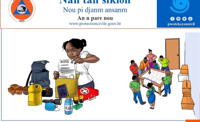 Haïti – Ouverture de la saison cyclonique 2023 : la Direction Générale de la Protection Civile s’adresse à la population