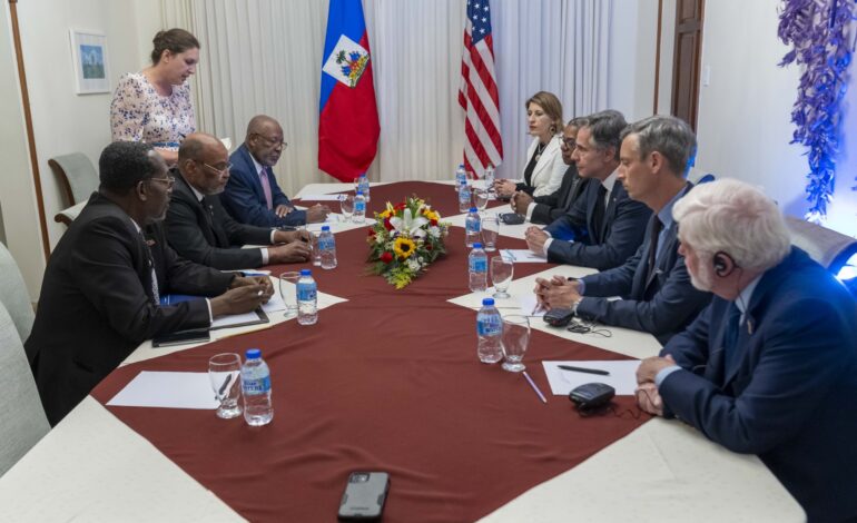 Ariel Henry et Antony Blinken discutent de la crise haïtienne 