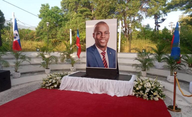 Haïti : commémoration du deuxième anniversaire de l’assassinat du Président Jovenel Moïse