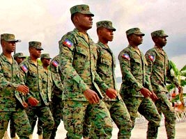 Les Forces Armées d’Haïti recrutent des soldats 