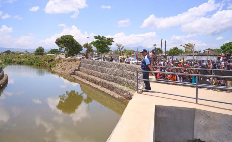 Garry Conille visite le Canal de Ouanaminthe