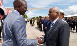 Visite du président William Ruto en Haïti